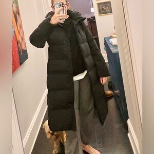 Uniqlo long puffer jacket
